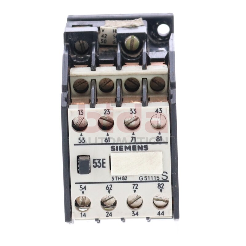 Siemens 3TH82 53-0A Hilfssch&uuml;tz Auxiliary Contactor 660V 2A