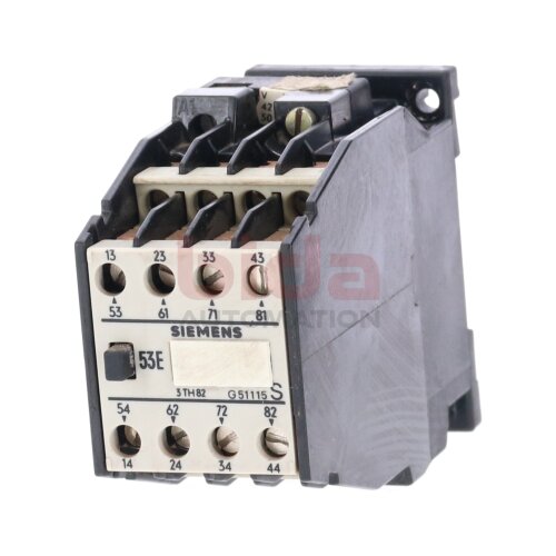 Siemens 3TH82 53-0A Hilfssch&uuml;tz Auxiliary Contactor 660V 2A