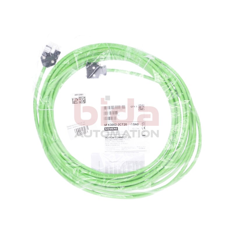 Siemens 6FX3002-2CT20-1BA0 Signalleitung Signal Cable 10m
