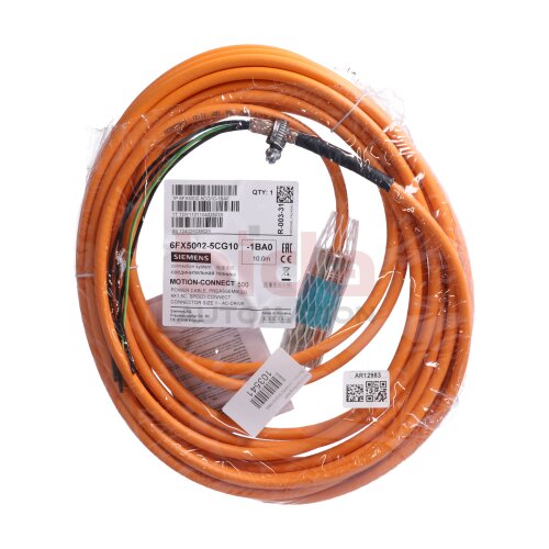 Siemens 6FX5002-5CG10-1BA0 Leistungsleitung Power Cable 10m