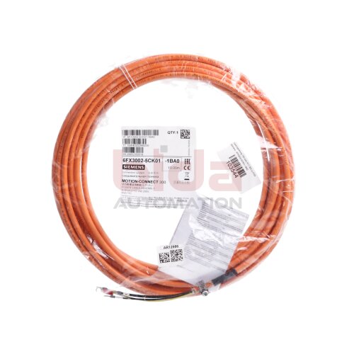 Siemens 6FX3002-5CK01-1BA0 / 6FX3 002-5CK01-1BA0 Leistungsleitung  Power Cable 10m 200V