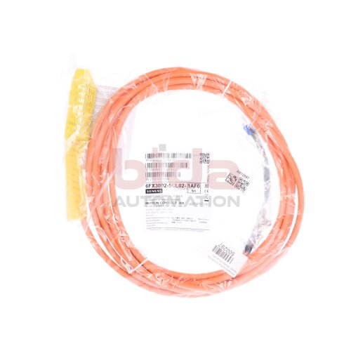 Siemens 6FX3002-5CL02-1AF0 Leistungsleitung Power Cable 5m 400V