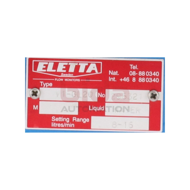 Eletta V1-GL20 Wasserstr&ouml;mungsw&auml;chter Water flow monitor