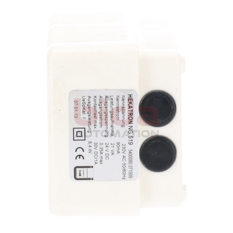 Hekatron NG 519 Feststellanlagen-Anschlussdose Hold-open system junction box 230VAC 24VDC