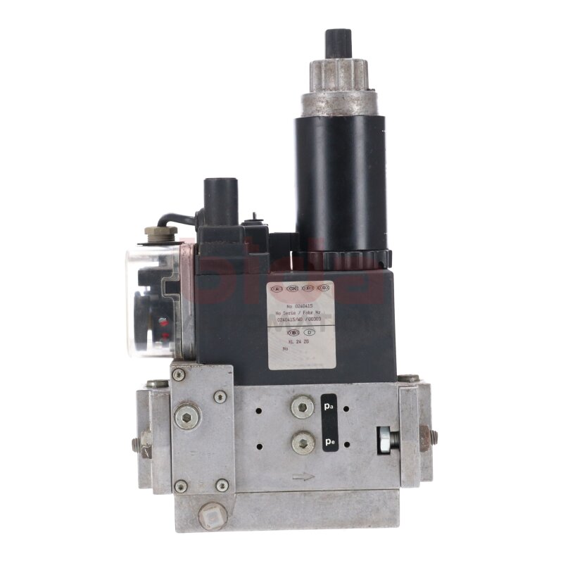 Dungs technic MB-ZRDLE 412 B01 Gasregeleinheit / Gas control unit 220 VAC 0,1-0,36bar 4-20mbar