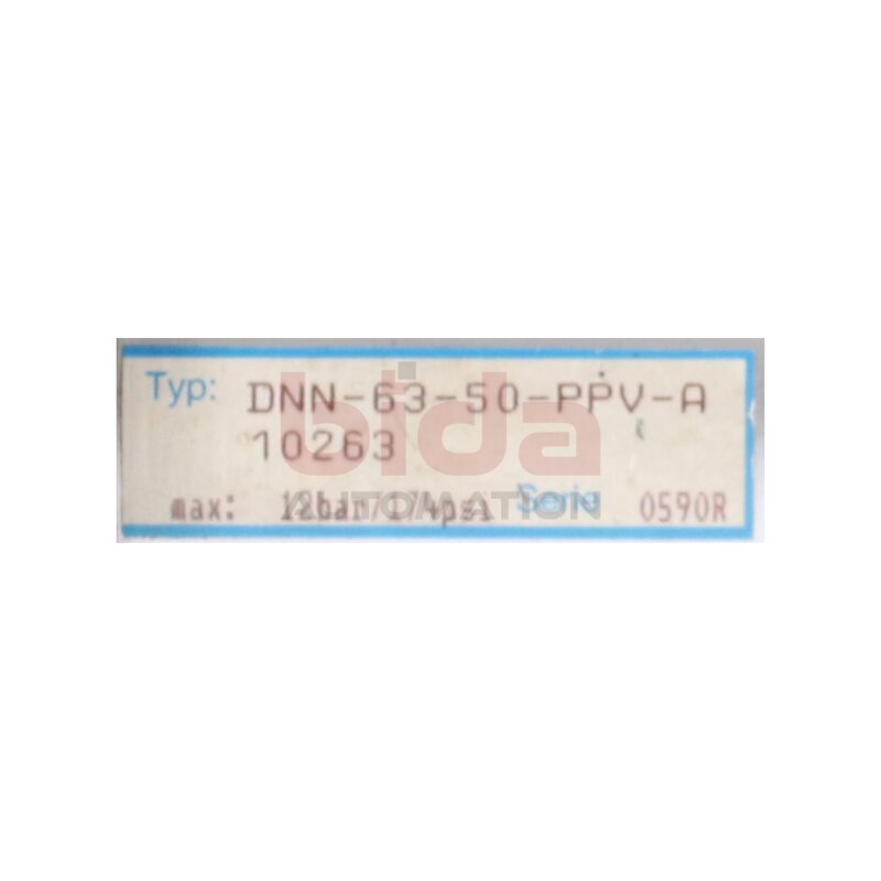Festo DNN-63-50-PPV-A (10263) Normzylinder Standard Cylinder 12 bar