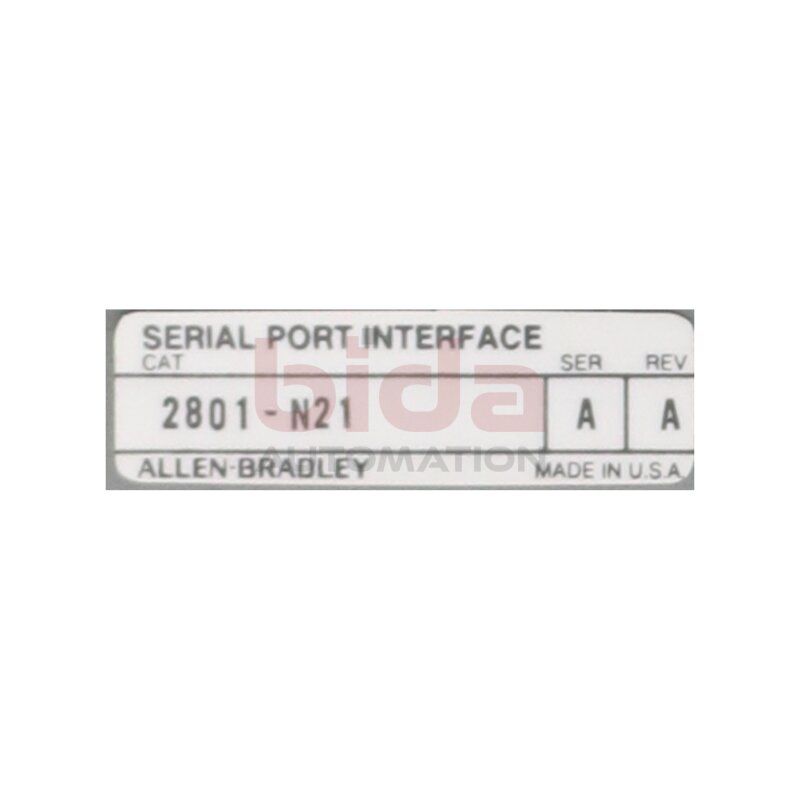 Allen-Bradley 2801-N21 Schnittstellen Modul Interface Module