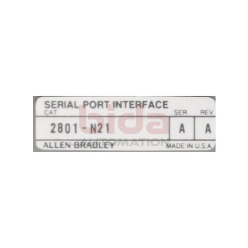 Allen-Bradley 2801-N21 Schnittstellen Modul Interface Module