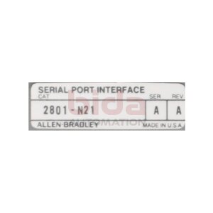 Allen-Bradley 2801-N21 Schnittstellen Modul Interface Module