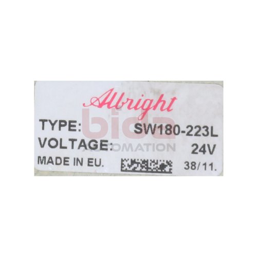 Albright SW180-223L Sch&uuml;tz Contector 24V