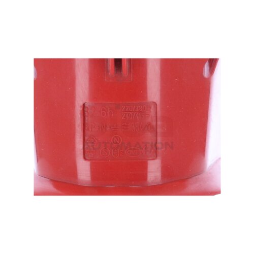 Mennekes 32-6h/3P+n+ Typ 354 Stecker Plug 220/380V