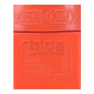 Cekon Nr.62878 3P+N+PE 32-6h/220/380 Stecker Plug 220/380 V
