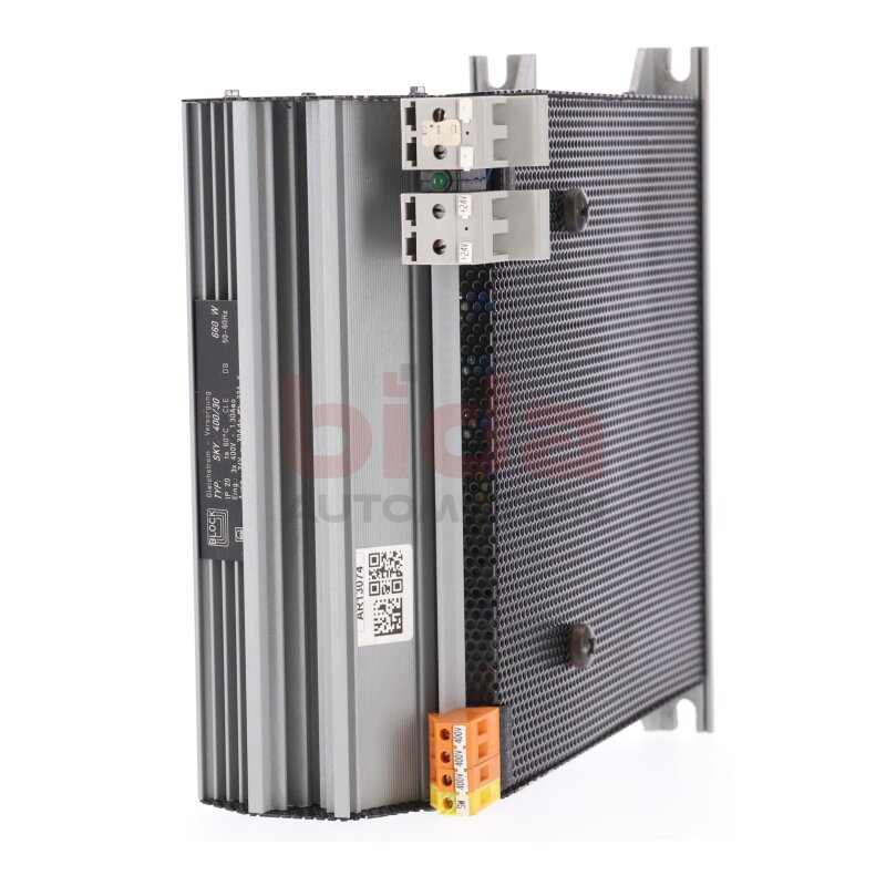 Block SKY 400/30 Gleichstromversorgung Direct current supply 3x400V 24V 660W
