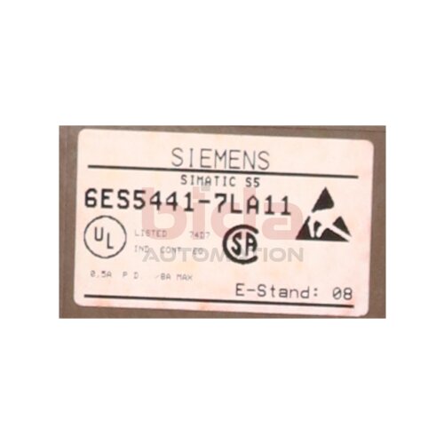 Siemens 6ES5441-7LA11 / 6ES5 441-7LA11 Digitalausgabe Digital Output 8A
