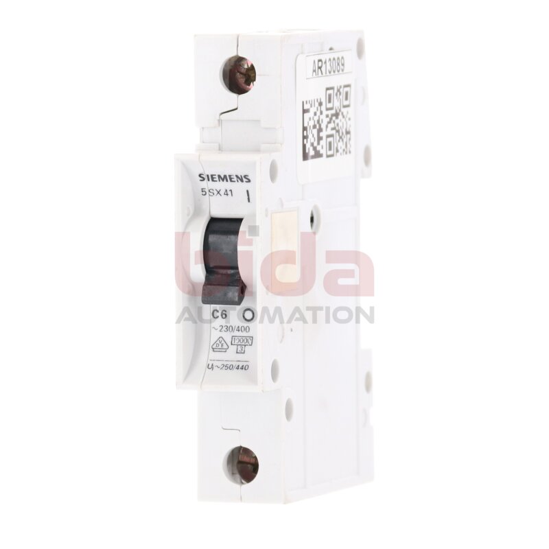 Siemens 5 SX41 C6 Leistungsschutzschalter Circuit Breaker  230-400V  5SX41 C6