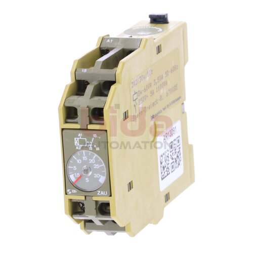 Pilz ZAU/30s/1Uz Zeitrelais Time Relay 250V 5A