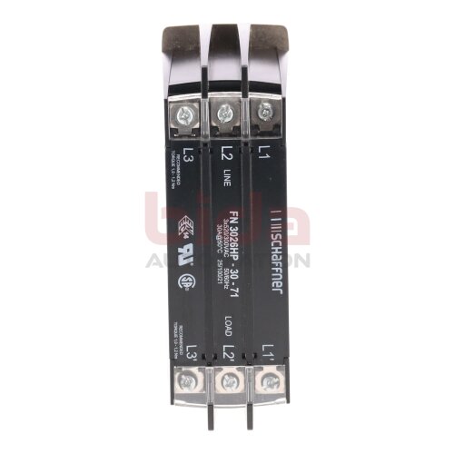 Schaffner FN 3026HP-30-71 Entst&ouml;rfilter Suppression Filter 3x520/300VAC
