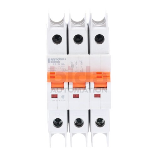 Sprecher + Schuh L9-15/3/D Leistungsschutzschalter Circuit Breaker 400V