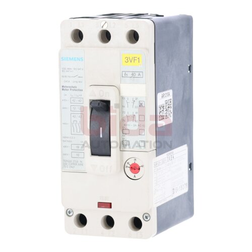 Siemens 3VF1 231-1DG11-0AB4 / 3VF1231-1DG11-0AB4  Leistungsschalter Circuit Breaker  40A