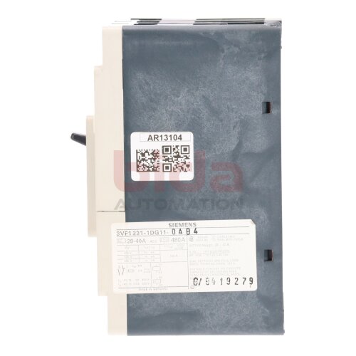 Siemens 3VF1 231-1DG11-0AB4 / 3VF1231-1DG11-0AB4  Leistungsschalter Circuit Breaker  40A