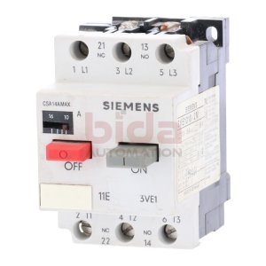 Siemens 3VE1010-2M Leistungsschalter Circuit Breaker  10-16A