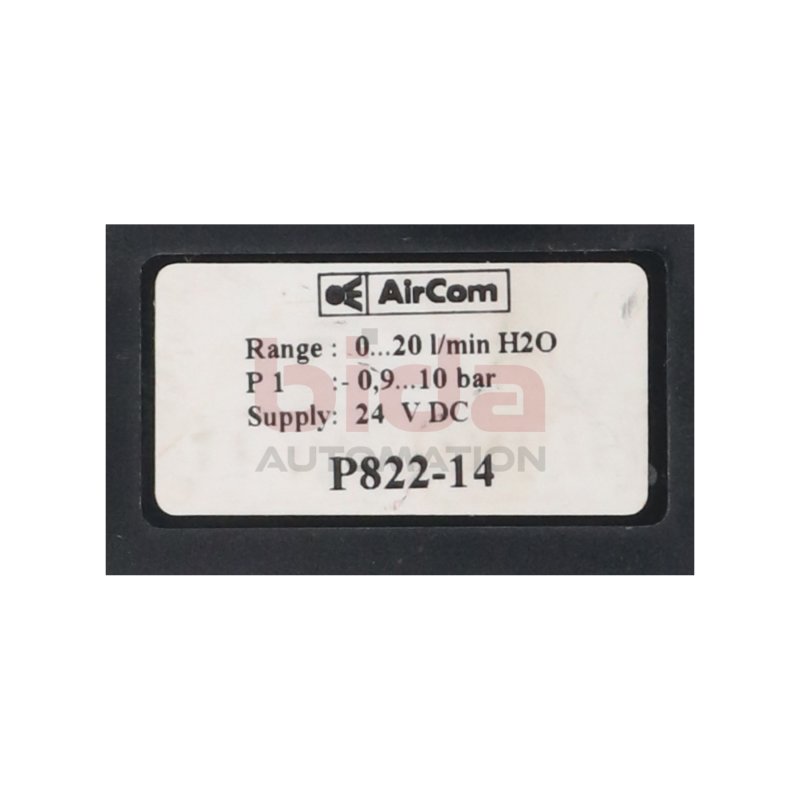 AirCom P822-14 Druckregler Pressure Regulator 24 VDC 0,9...10bar