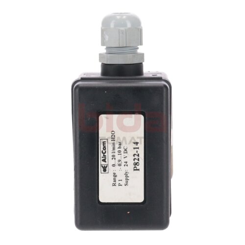 AirCom P822-14 Druckregler Pressure Regulator 24 VDC 0,9...10bar