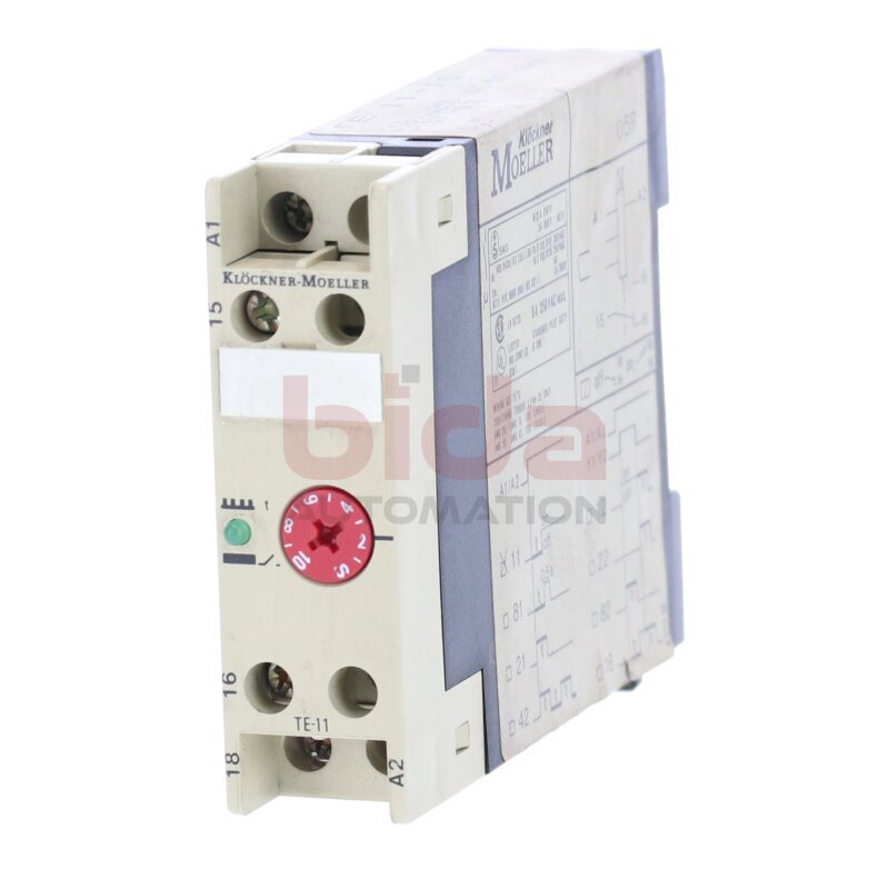 Moeller TE 11-10 Zeitrelais Time Relay 250 VAC 6A