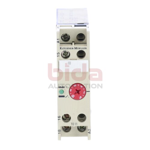 Moeller TE 11-10 Zeitrelais Time Relay 250 VAC 6A
