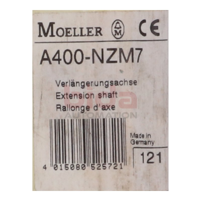 Moeller A400-NZM7 Verl&auml;ngerungsachse Extension shaft
