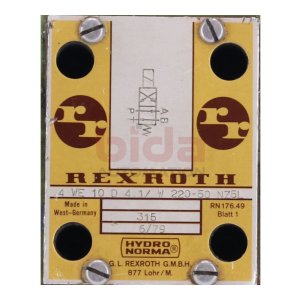 Rexroth 4WE 10 D4.1/ W220-50 NZ5L Wegeventil Directional...