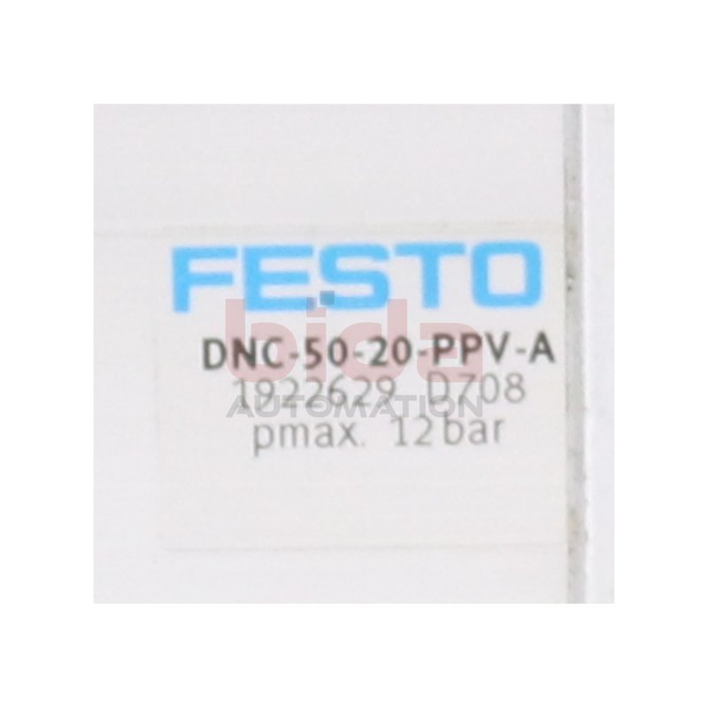 Festo DNC-50-20-PPV-A Normzylinder Standard Cylinder 12bar