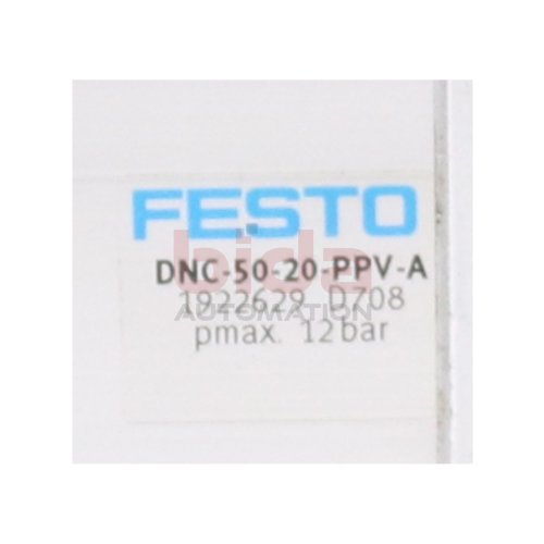 Festo DNC-50-20-PPV-A Normzylinder Standard Cylinder 12bar