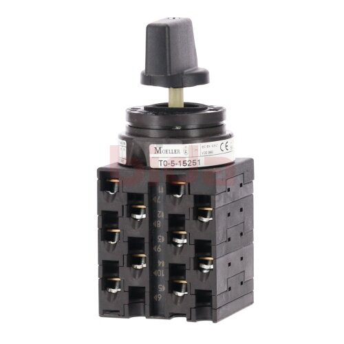 Moeller T0-5-15251 Stufenschalter Step switch 660 VAC