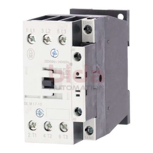 Moeller DIL M 17-10 (DIL M(C)17) Leistungssch&uuml;tz Power Contactor 250 VDC 40A