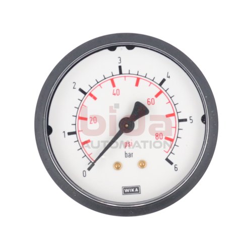Wika 111.16.063 6 BAR G1/4B RUE 2.TLG. Manometer Pressure gauge