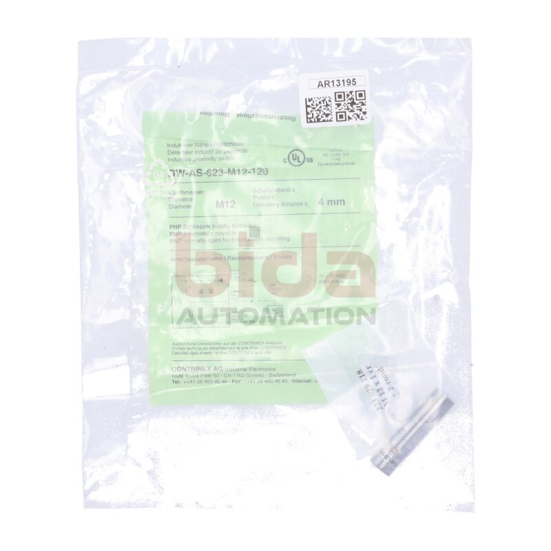 Contrinex DW-AS-623-M12-120 Induktiver N&auml;hrungsschalter Inductive Proximity Switch 10-30 VDC