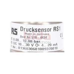 RS Pro RS1 (518-4434) Drucksensor Pressure Sensor 0-10bar...