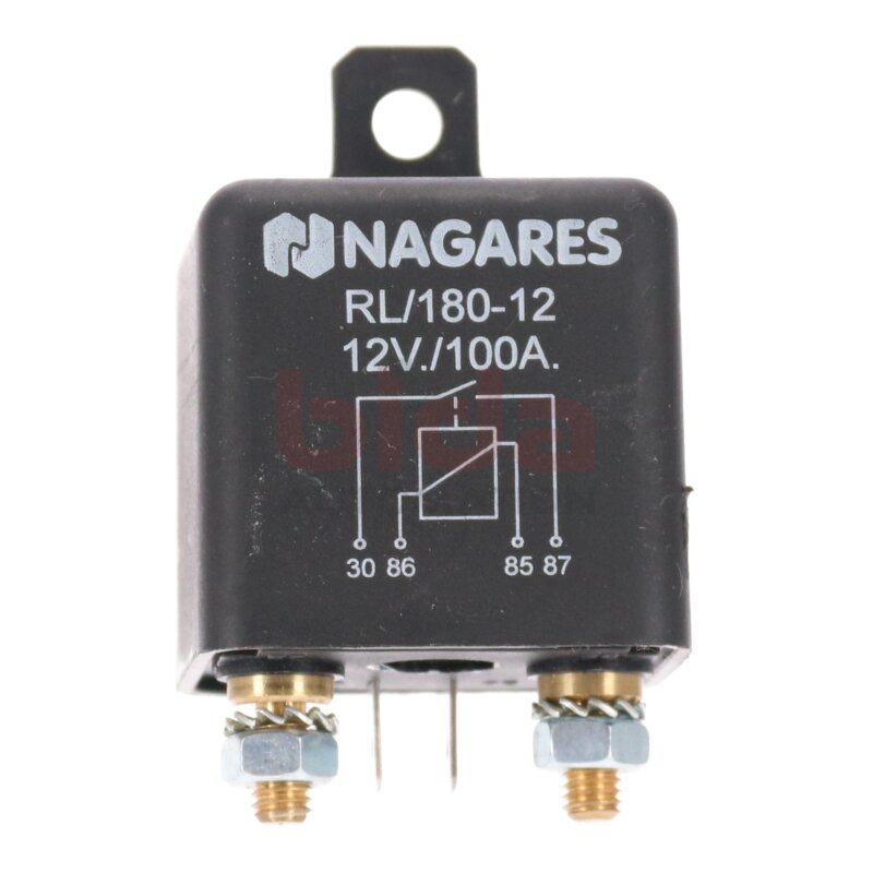 Nagares RL/180-12 Trennrelais Cut-off relay 12V 100A