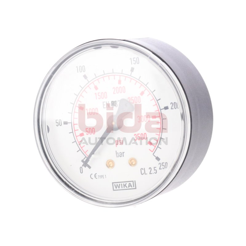 Wika CL. 2.5 0-250 bar Manometer Pressure gauge