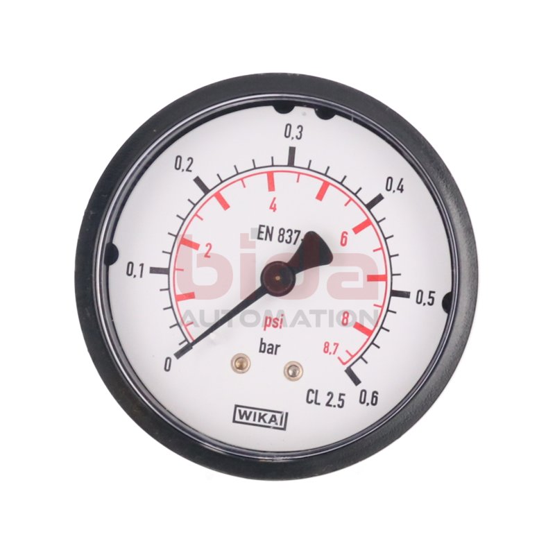 Wika (CL. 2.5) 111.16.063  0-0,6 bar G1/4B Manometer Pressure gauge