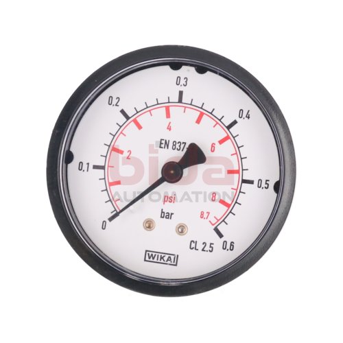 Wika (CL. 2.5) 111.16.063  0-0,6 bar G1/4B Manometer Pressure gauge