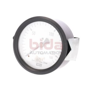 Wika Kapselfedermanometer Gas 0-160 mbar (1,6 bar)...