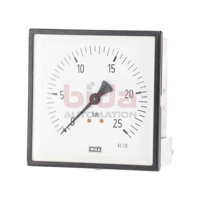 Wika KL. 1,6 0/25 bar Manometer Pressure gauge 0-25 bar