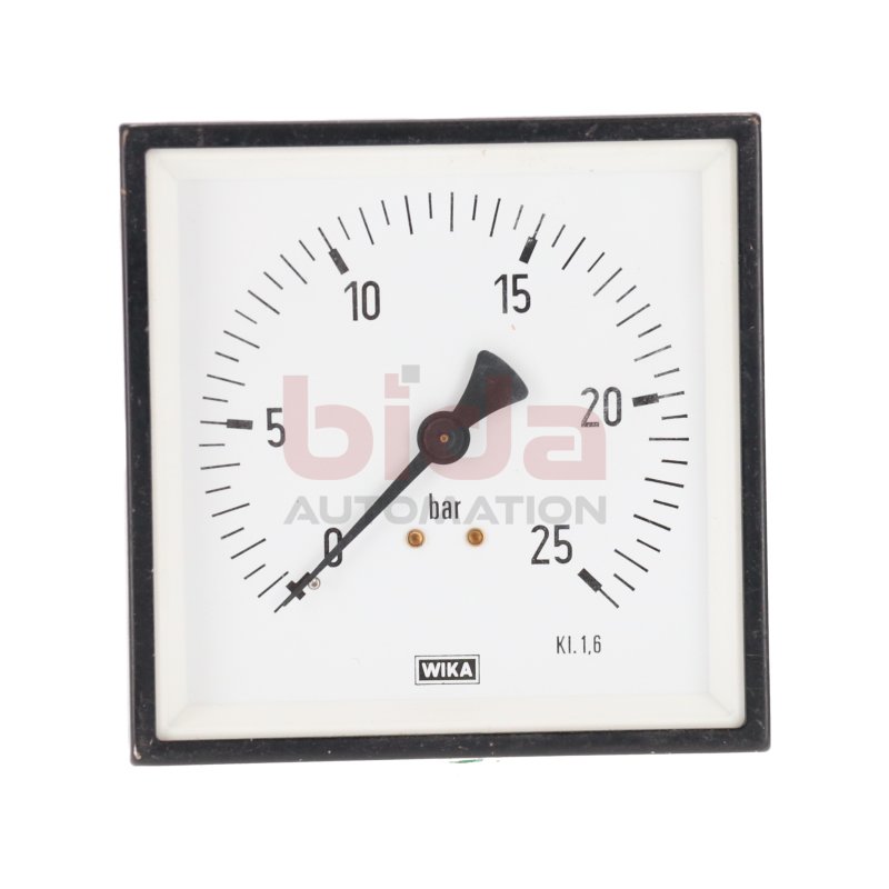 Wika KL. 1,6 0/25 bar Manometer Pressure gauge 0-25 bar