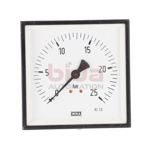 Wika KL. 1,6 0/25 bar Manometer Pressure gauge 0-25 bar