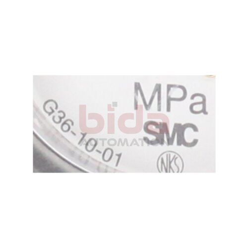 SMC G36-10-01 Manometer 1 bar