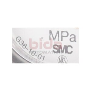 SMC G36-10-01 Manometer 1 bar