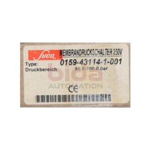 Suco 0159 431 14 1 001 Membrandruckschalter Membrane...
