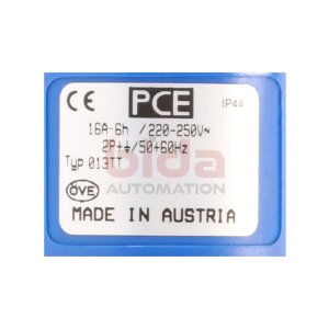 PCE Typ 013TT Steckverbinder Connector 16A 220-250V